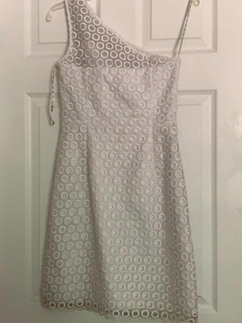 Lilly Pulitzer One Shoulder White Dress - Picture 2 of 4